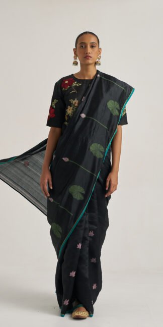 MULBERRY SILK JAMDANI