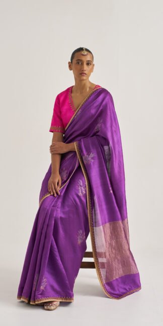 MULBERRY SILK JAMDANI