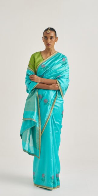 MULBERRY SILK JAMDANI