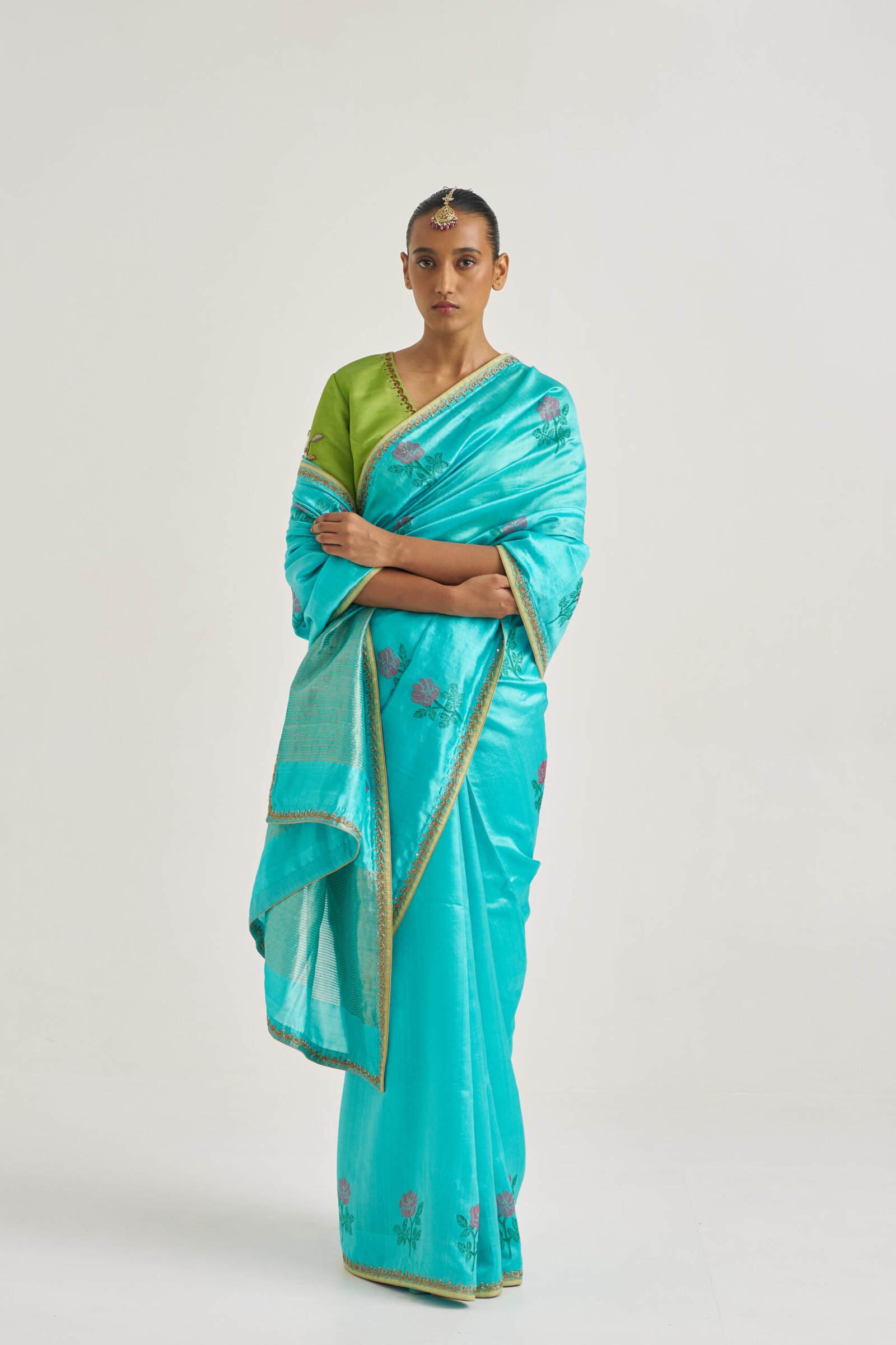 MULBERRY SILK JAMDANI