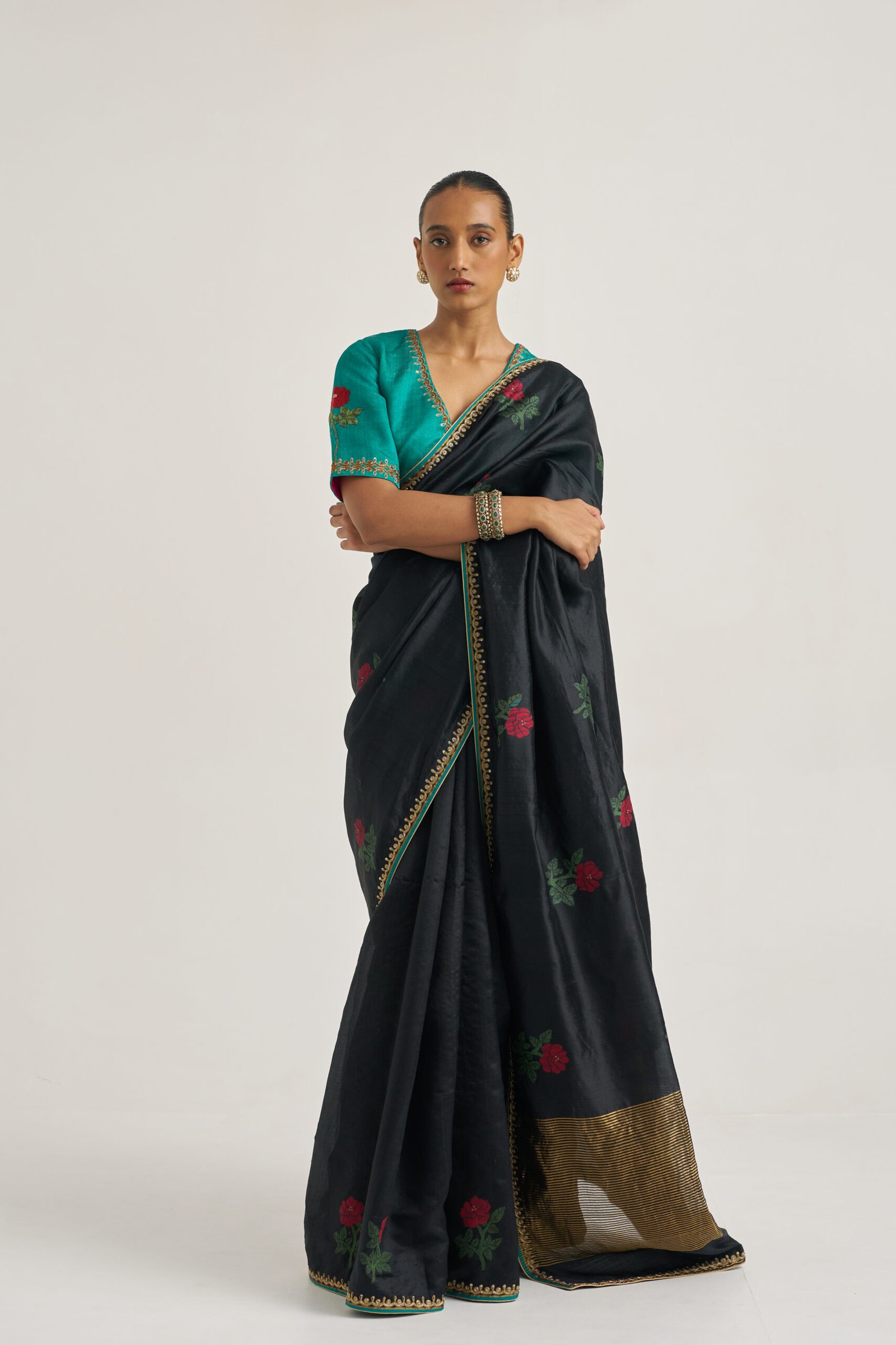 MULBERRY SILK JAMDANI