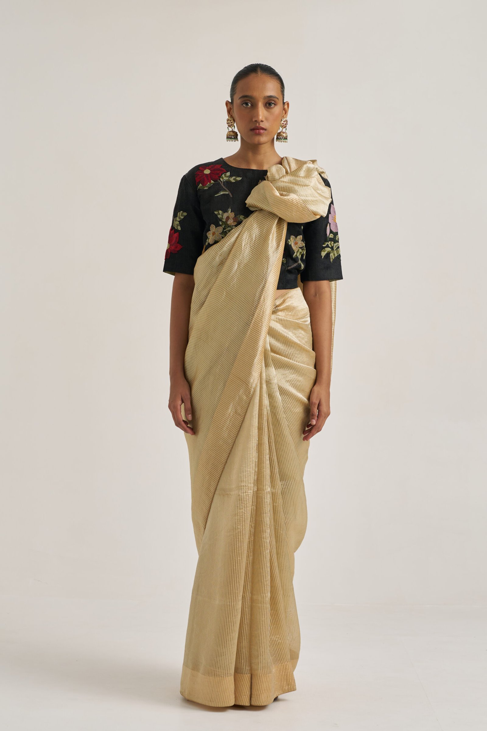 MULBERRY SILK ZARI STRIPE