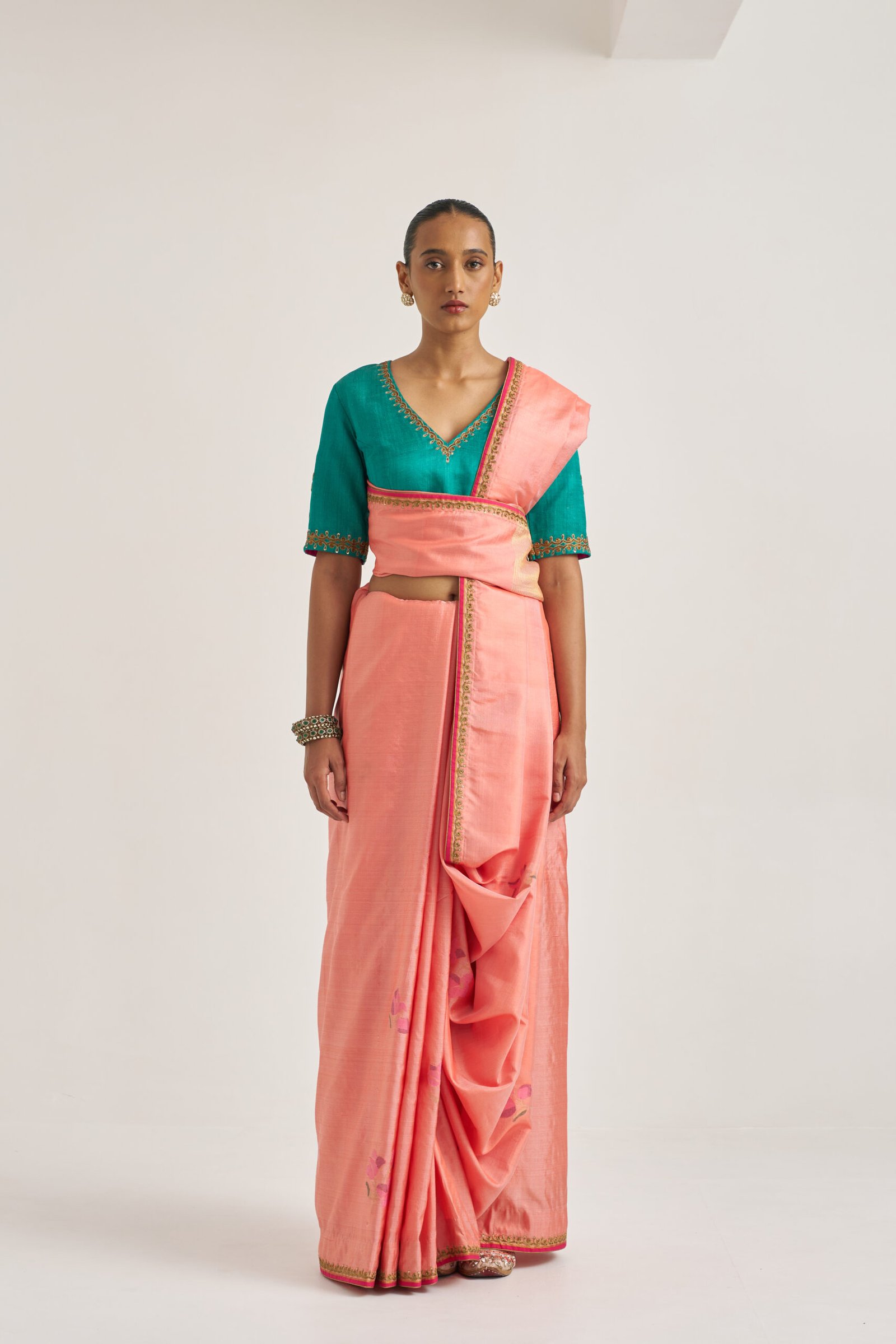 MULBERRY SILK JAMDANI