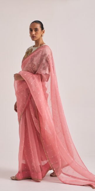 SILK ORGANZA JACQUARD