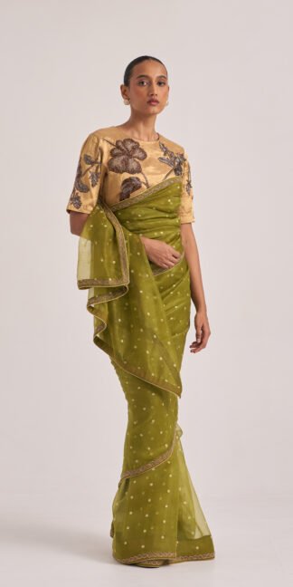 SILK ORGANZA JACQUARD